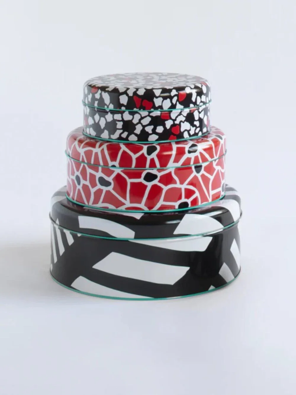 Sowden Modern Round Tins, Set of 3, New